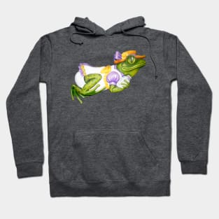 Carousel Animal Frog Photo Hoodie